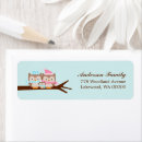 Search for family of three return address labels Merry christmas