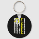 Search for 911 dispatcher keychains Gold