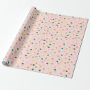 Search for green polka dot wrapping paper Fun