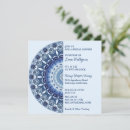 Recherche de nuances de bleu invitations Unique