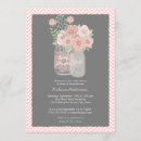 Search for floral mason jar invitations Baby