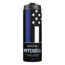Recherche de retraite voyage mugs Ligne bleue mince