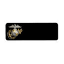 Search for eagle globe and anchor return address labels Usmc
