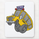 Search for yellow bus mousepads Children