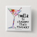 Recherche de vodka badges Martini