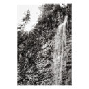 Recherche de cascade noire posters Noir et blanc