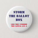 Search for ballots buttons Democrat