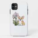 Search for cute corgi iphone cases Flower