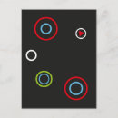 Search for cool patterns postcards Black