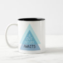 Recherche de aventure tasses Typographie