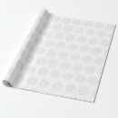 Recherche de flocons de neige papier cadeau Blanc