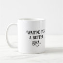 Search for wait mugs Typography