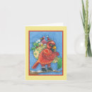 Search for red cardinal bird christmas cards Redbird