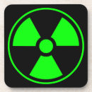 Recherche de radioactif dessous de verres Danger