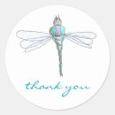 Search for dragonfly thank you stickers Thanks