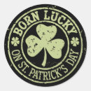 Search for born stickers Shamrock