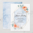 Recherche de corail bleu invitations Moderne