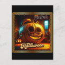 Search for fun horror postcards Halloween