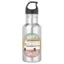 Search for happy camper water bottles Camping