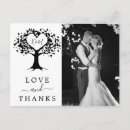 Search for monogrammed wedding postcards Trendy