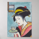 Search for geisha art Woman