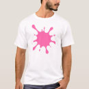 Search for paint splash tshirts Pink