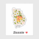Search for state of georgia stickers Peaches