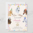 Recherche de cheval invitations D'anniversaire
