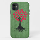 Search for heart tree iphone cases Green