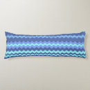 Recherche de chevron bleu coussins Abstrait