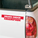 Search for brake check bumper stickers Funny