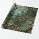 Search for clock wrapping paper Rustic