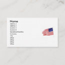 Search for patriotic business cards United