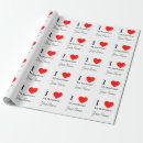 Search for boyfriend wrapping paper Heart