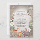 Recherche de cute animals baby shower invitations Aquarelle