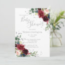 Recherche de burgundy roses invitations Élégant
