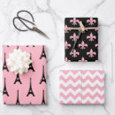 Search for parisian wrapping paper Pink