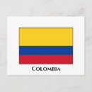 Recherche de drapeau de la colombie cartes postales Drapeaux du monde
