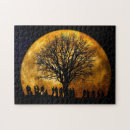 Search for full moon puzzles Silhouette