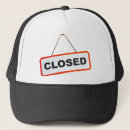 Search for closed signs Text