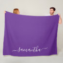 Search for purple blankets Feminine