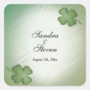 Search for clover wedding stickers Ireland