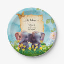 Search for gender neutral baby elephant plates Little peanut