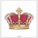 Search for golden crown stickers Red