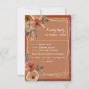 Search for orange response invitations Rustic