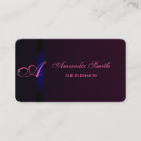 Search for velvet business cards Modern