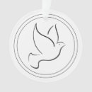 Search for peace dove ornaments Merry christmas