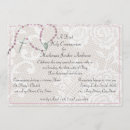Search for pink rosary invitations Eucharist