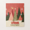 Search for vintage christmas tree puzzles Winter