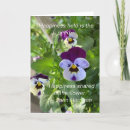 Search for pansies birthday cards Purple